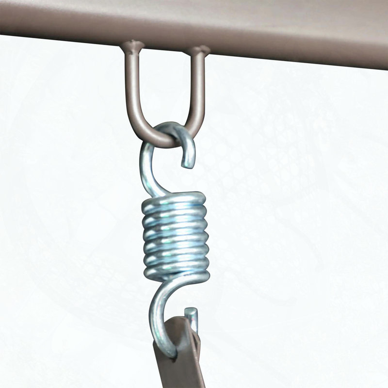 Balancelle 3 places avec support, auvent réglable et porte-gobelets, capacité de 800 lb
