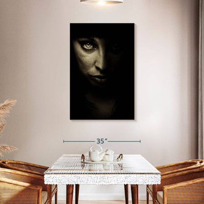 Creepy Female Portrait