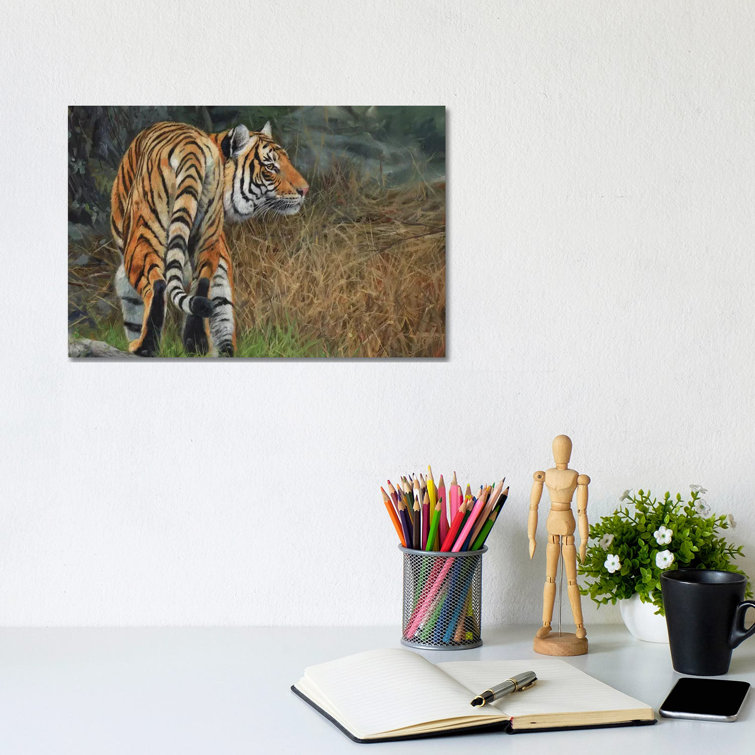 Indo Chinese Tiger by David Stribbling - Gallery-Wrapped Canvas Giclée on Canvas