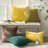 Velvet Quilted Throw Pillows, Braided Textured Decorative Cushion-1907549693-1927507250