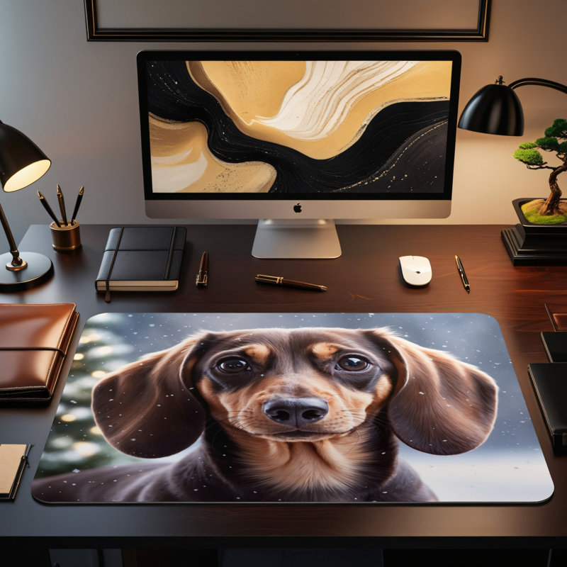 Polyester Desk Pad, 31.5x15.5