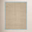 Tapis naturel / turquoise en bambou Chester-1992292944