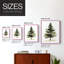 «Christmas Holiday Art», reproduction encadrée en bois massif-804343314-804343316