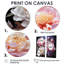 Art asiatique pivoines en rose II - art mural sur toile rose 2 panneaux-564880253-564880247-564880244