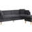 Fabric Sectional Sofa Chaise
