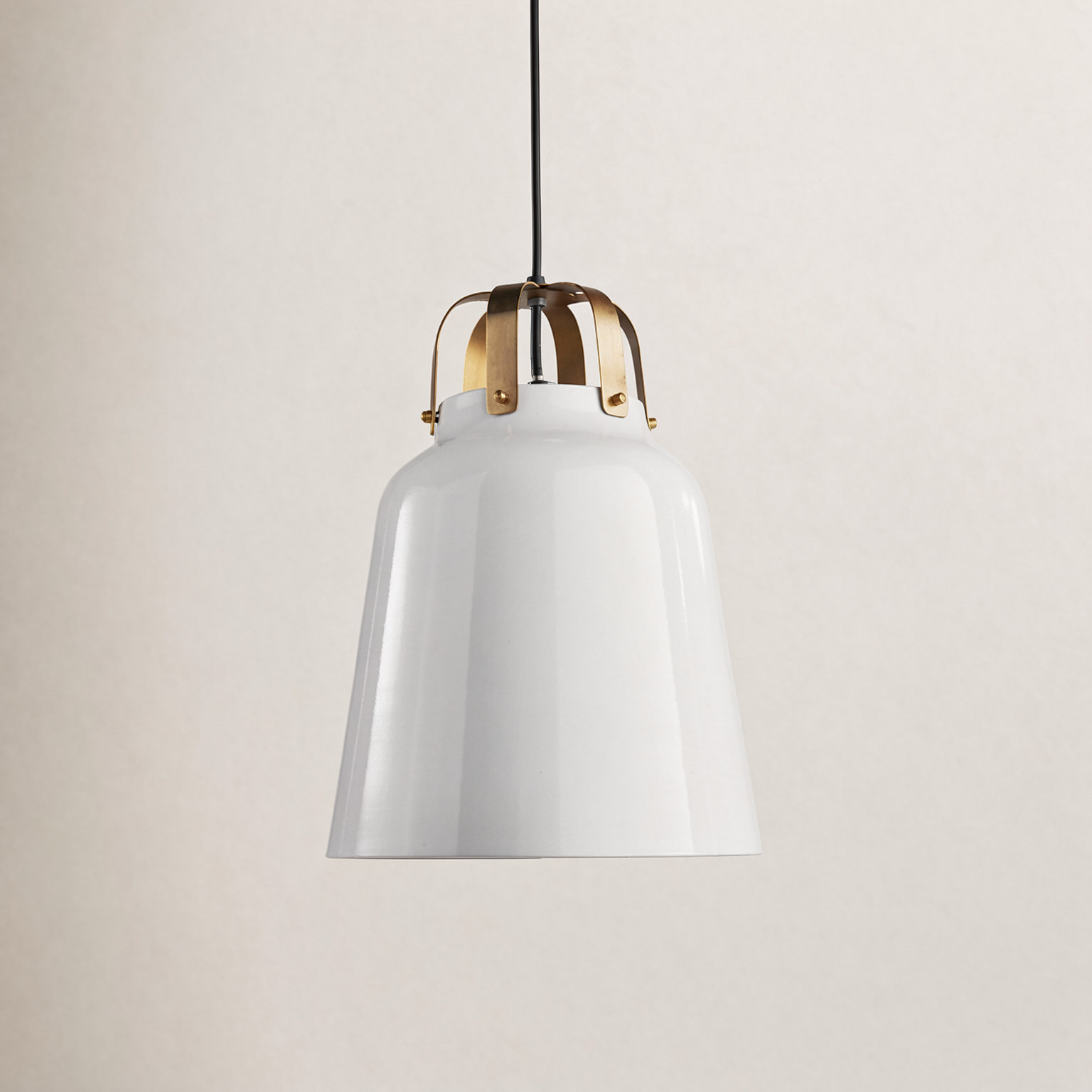 Single Light Metal Pendant