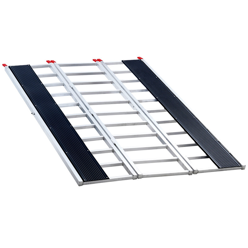 Rampe pliable en aluminium 85 lb x 85 po