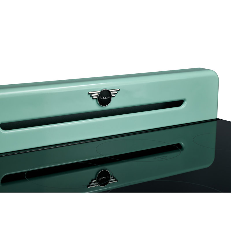 Unique 30' Classic Retro Induction Range, Summer, Turquoise