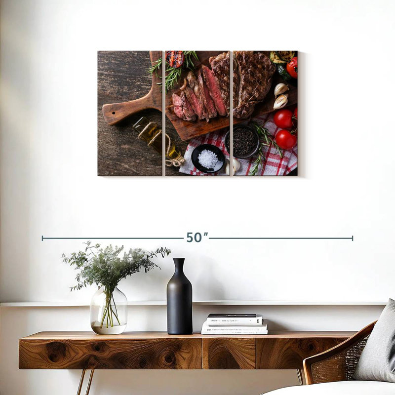 Yarlin Sliced Beef Steak, 20" H x 33" W