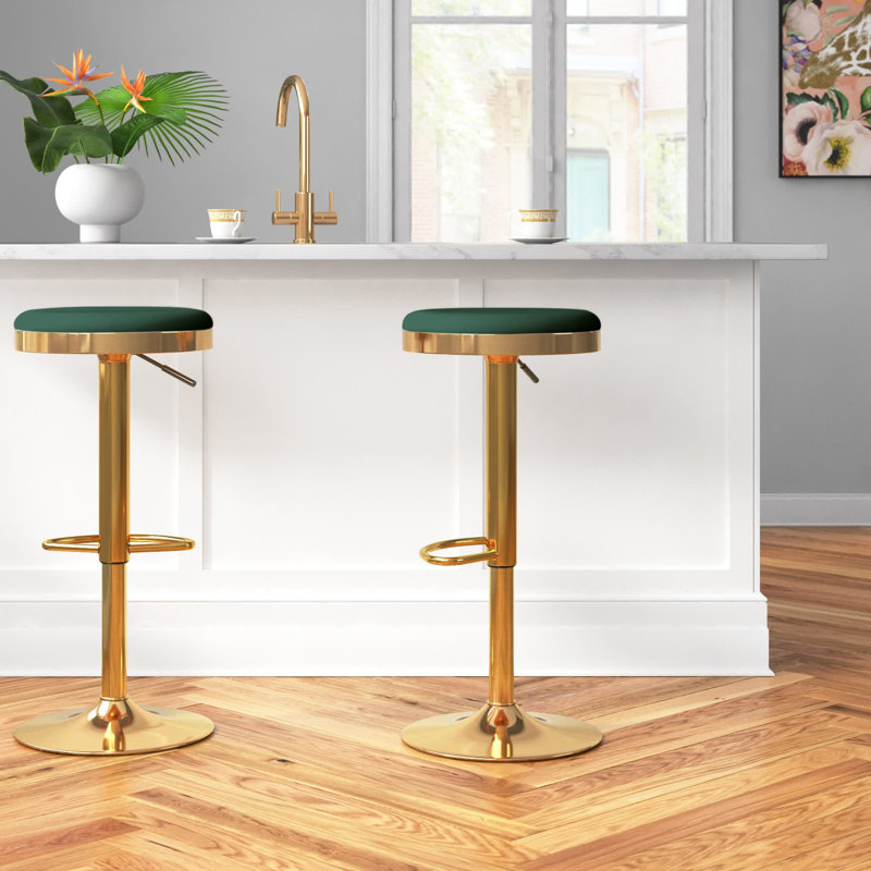 Tabouret Kameron, Vert