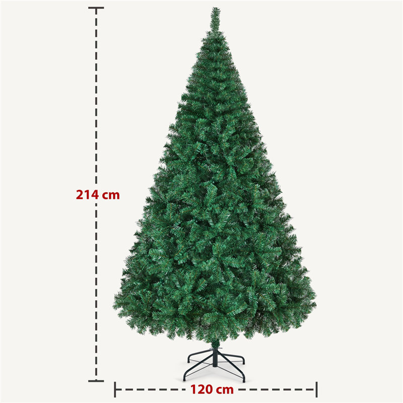 Artificial Fir Christmas Tree, 7' H