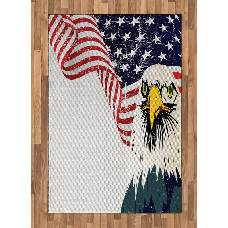 Animal High Density Long Fiber Poly Threads Decorative Area Rug Carpet, Rectangle 4' x 5'8"
