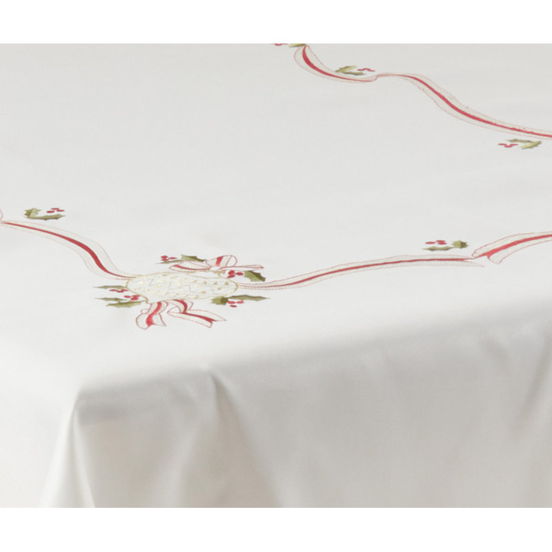 Enrique Christmas Tablecloth, 120" L x 65" W