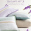 Courtepointe Seersucker avec jeté - Design, microfibre imprimée et apparence-118907634