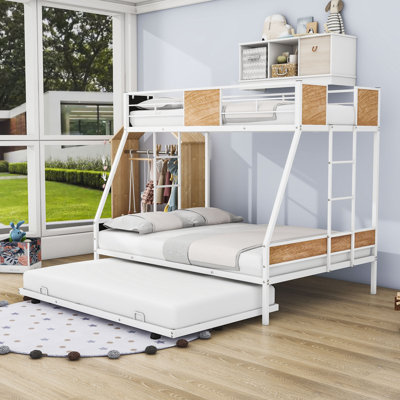 Miraloma Twin Over Full Bunk Bed with Trundle by Mason & Marbles -  7ADB71F01893480E8A905D1D54D7E9F6