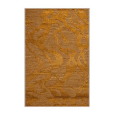 Tapis abstrait lavable à la machine
