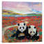 « panda paradise », peinture sur toile tendue-73203509-73203514-20927287