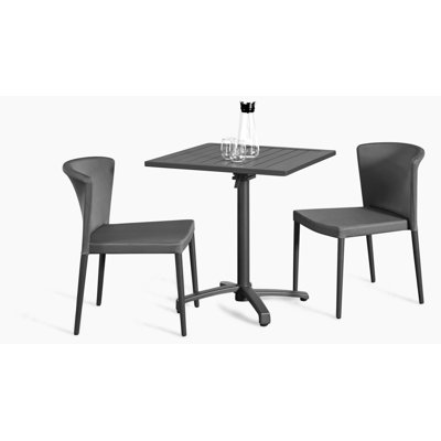 Aaralyn 2 - Person Patio Dining Set with Square Table