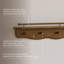 Liberty 31" Wall Shelf with Hooks-1500777057