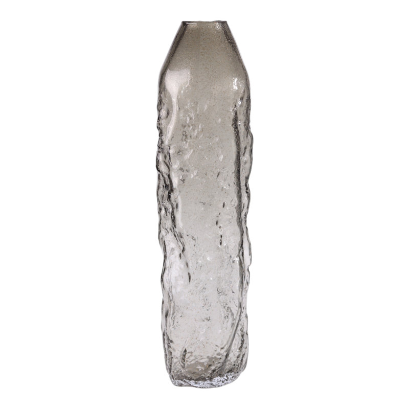 Seward Large Glass Vase, 20" H x 7" W x 7" D