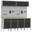 Work Cabinet Set with Storage Manual-643106833