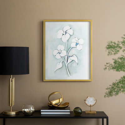 Bohemian Blue I Framed Print - Solid Wood