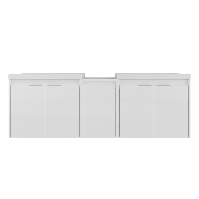 Meuble-lavabo 60 po avec lavabo en résine