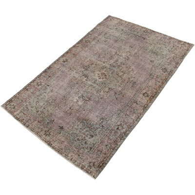Tapis intérieur en laine 6 pi 2 po x 10 pi 2 po "one-of-kind à la main-noué la 1990 kosak" Berta