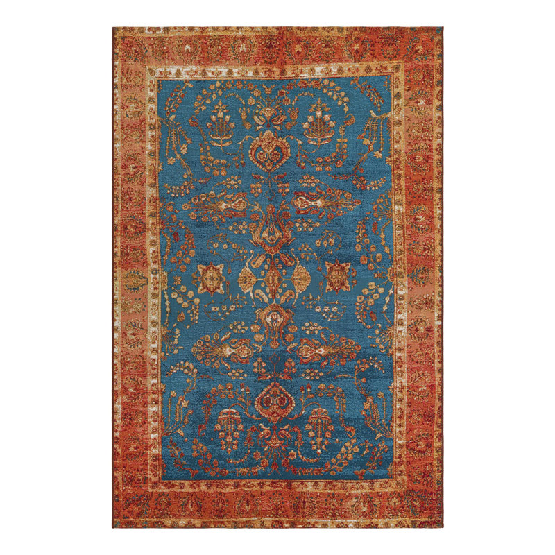 Tapis d'extérieur traditionnel, Rectangle 5 pi 3 po x 8 pi