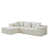 White Polyester Blend/Teddy selected