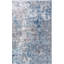 Tapis rond bleu marine / gris à motif abstrait-997699232