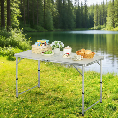 Table à profil bas, blanc