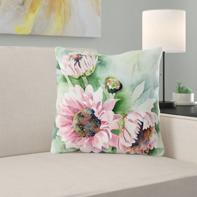 Aubriana Watercolour Throw Pillow