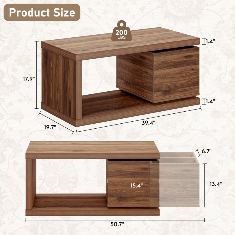 Minimalist Casual 78'' Tv Stand, Walnut