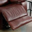 Fauteuil inclinable électrique en cuir véritable l 38,2 po Daphnie-1361169219