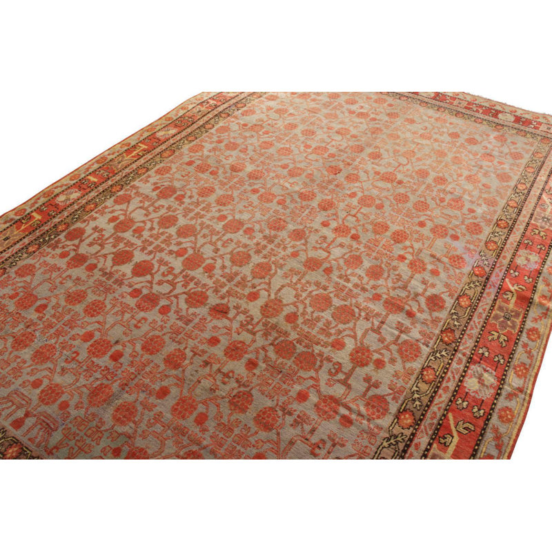 One-of-a-Kind 8'4" x 12'9" Hand Knotted Area Rug