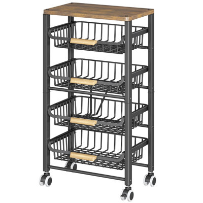 32'' H x 16.9'' W Utility Cart