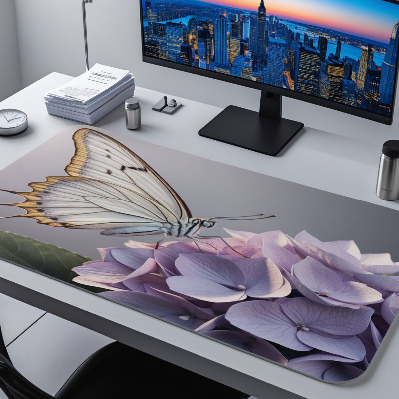 Polyester Desk Pad, 14.4x12.1