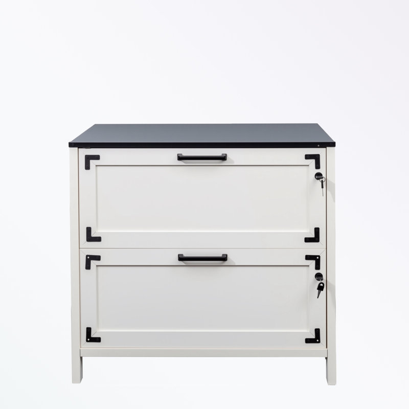 office storage cabinet with two drawers