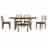 6 Piece Dining Table Set With Bench
