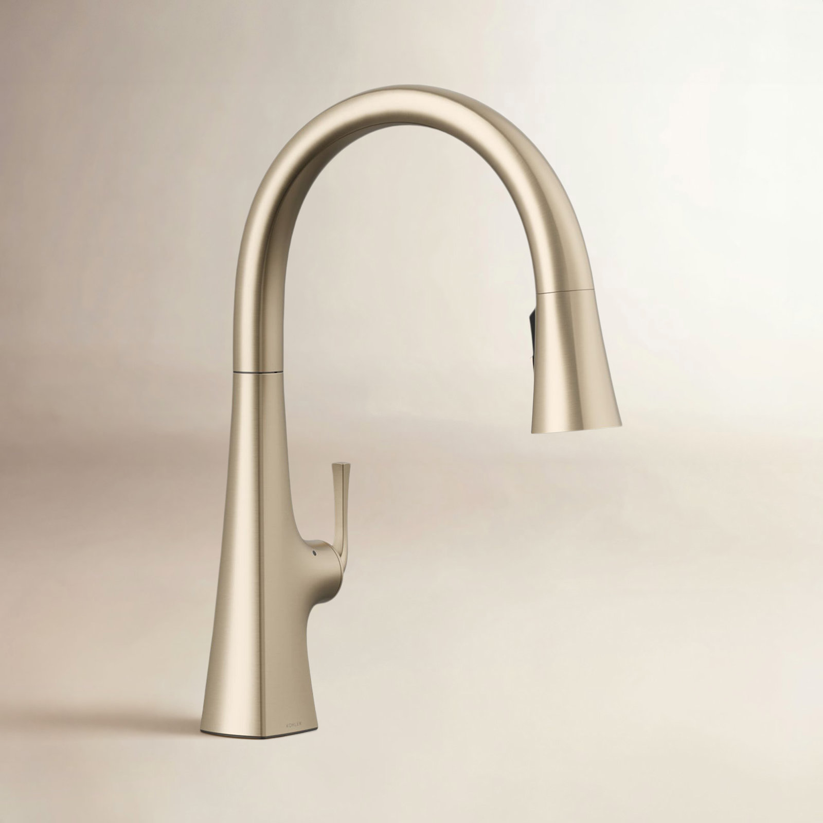 Graze Smart Touchless Pull-Down Faucet, Vibrant Brushed Bronze