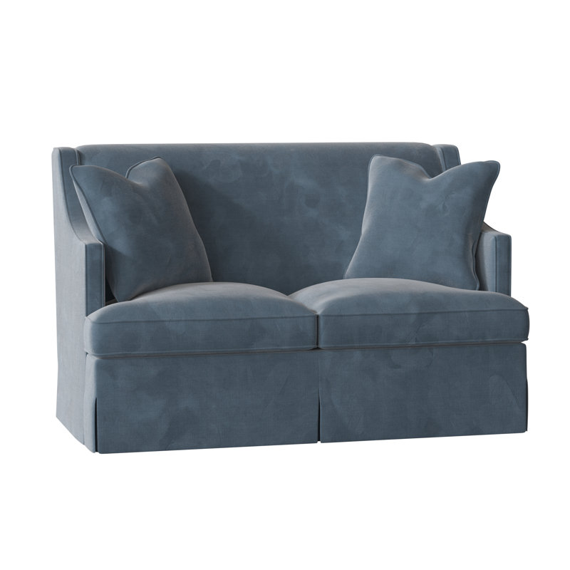 Cardiff Cotton Loveseat, Rylee Cadet