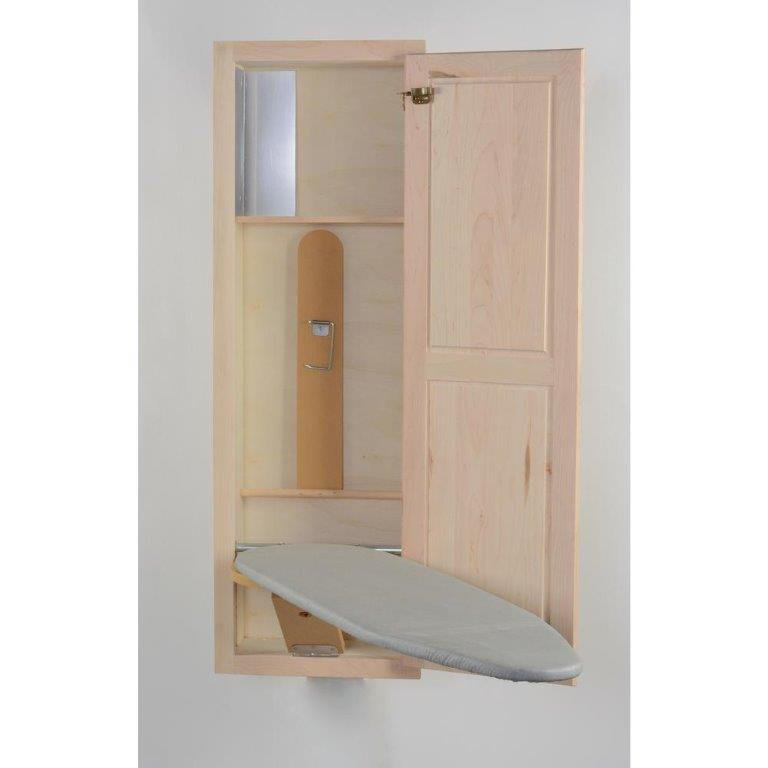 Wood Built-In Ironing Center