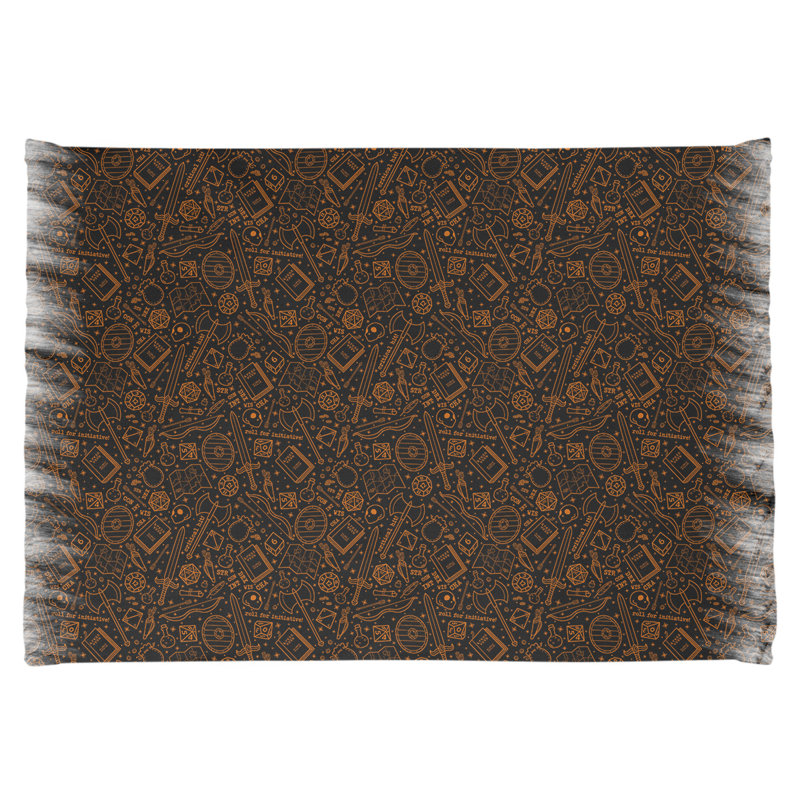 Tapis noir/jaune rpg lines Mcguigan, Non