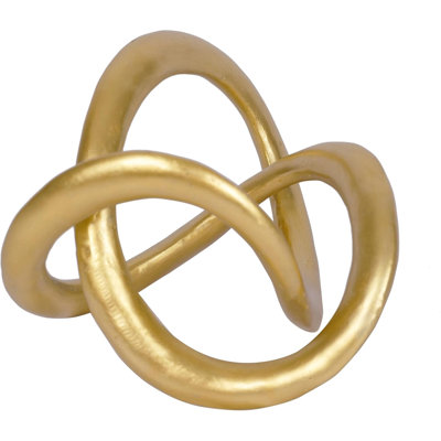 Modern Geometric Circular Sculpture