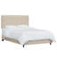 Lit tapissier standard à profil bas Aimee-Leigh-413635374-413635375