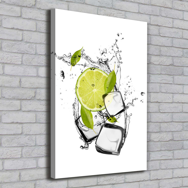 Limonka And Ice - Wrapped Canvas Print