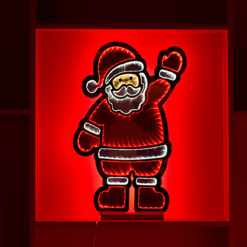 Présentoir lumineux ondulant Santa Kanja 22,5 "