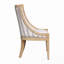 Chaise rembourrée avec garniture cloutée-114326687-114326688