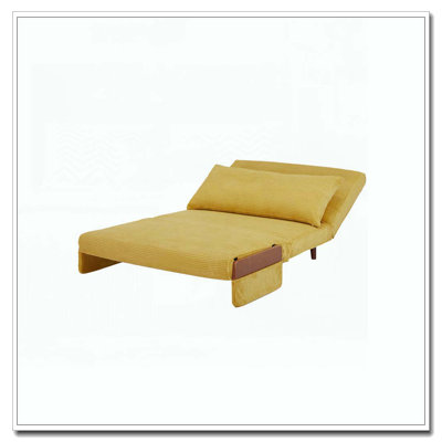 Upholstered Accent Chair Bed-Convertible Sleeper Sofa Chair